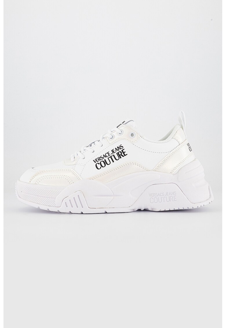 Pantofi sport cu insertii din piele