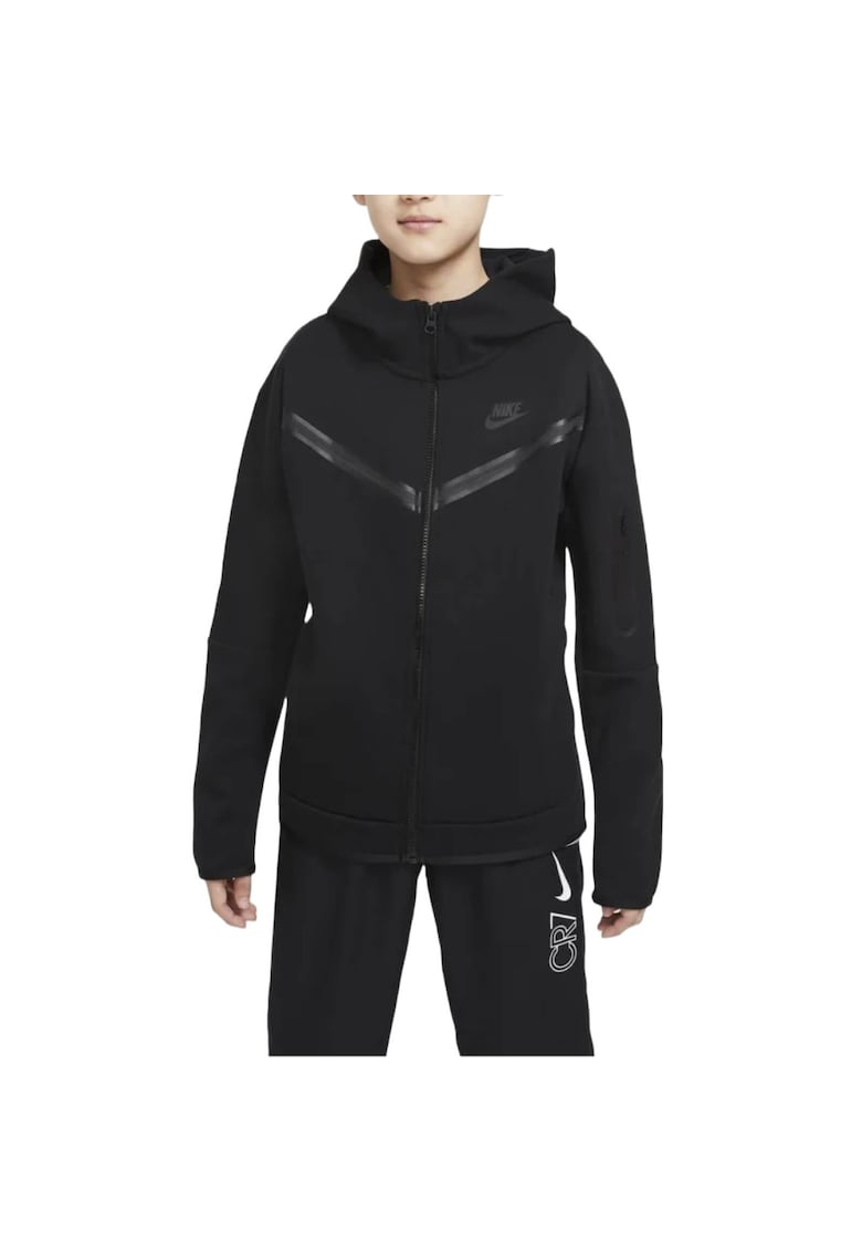 Hanorac Tech Fleece Junior - CU9223-010 16411 - Negru