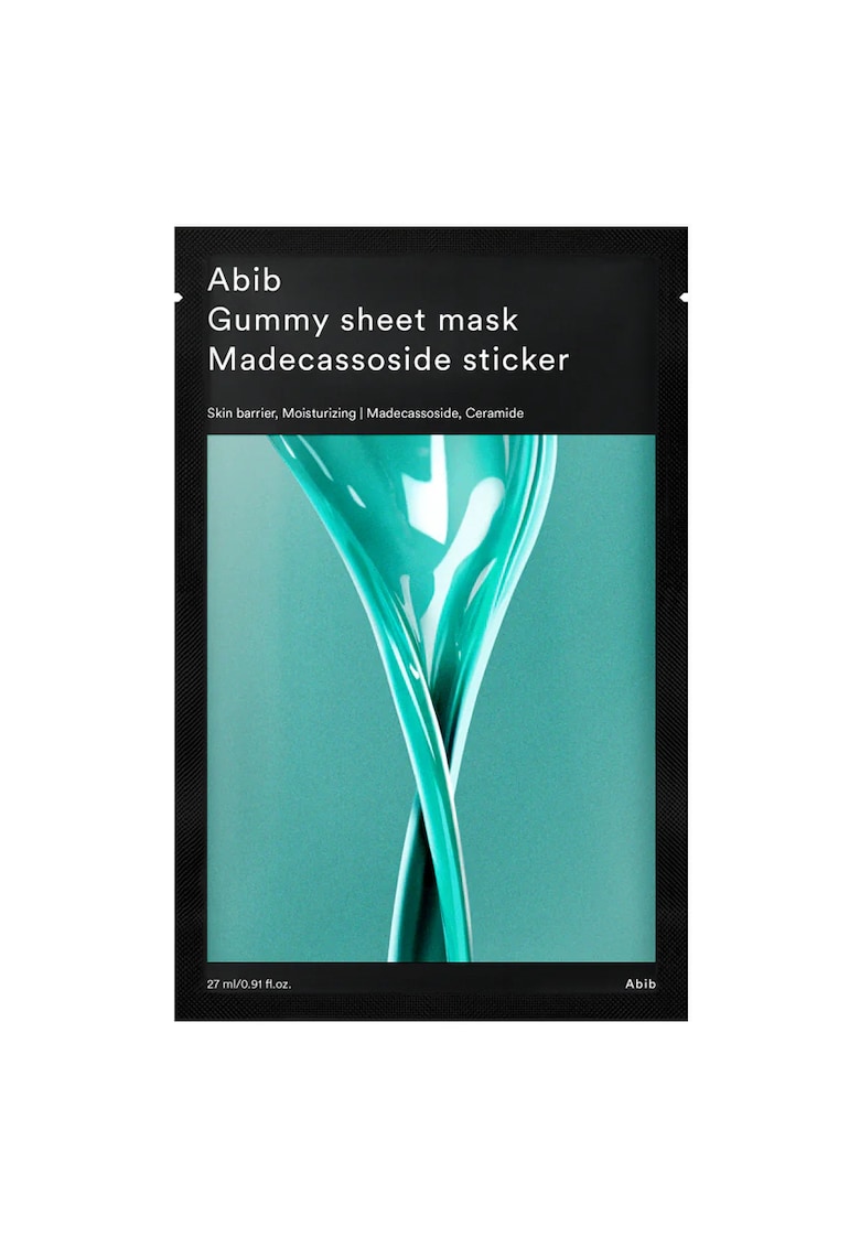 Masca de fata -  Gummy Sheet Face Mask - Sticker Madecassoside - Regenerator - 27ml Masca de fata -  Gummy Sheet Face Mask - Sticker Madecassoside - Regenerator - 27ml