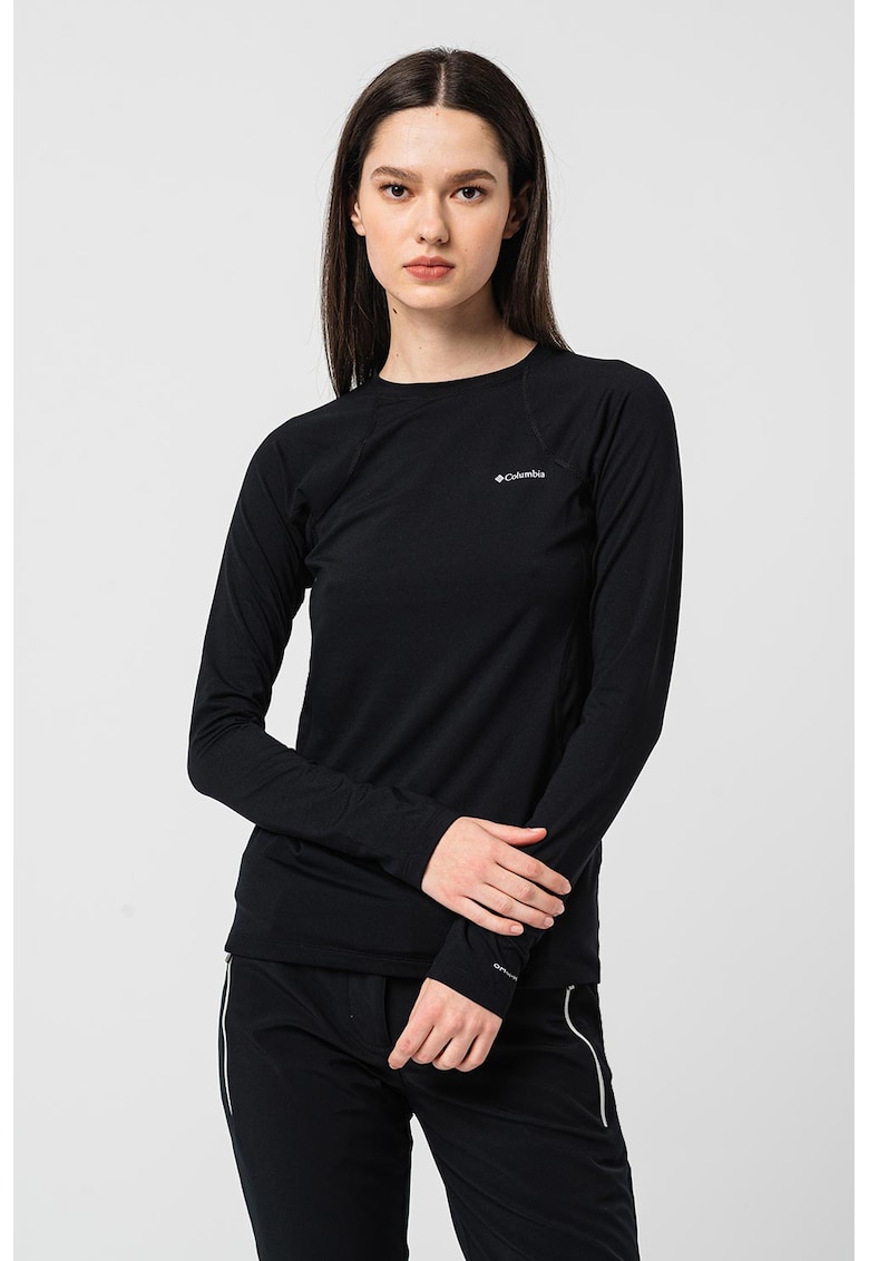 Bluza pentru schi si snowboarding Midweight Omni-Heat® - Negru stins