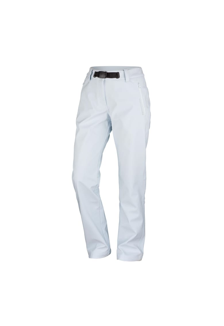 Pantaloni softshell 5K/5K extra lungi pentru femei Lyric - Albastru deschis
