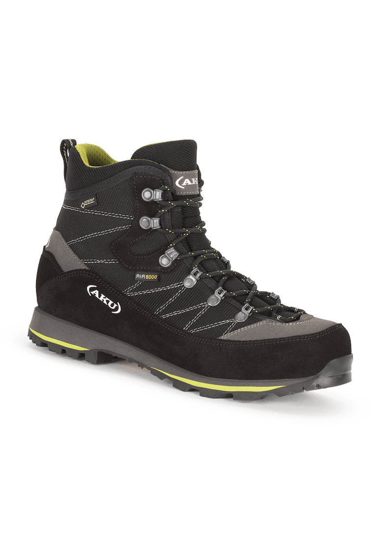 Pantofi sport barbati Trekker Lite III GTX - Piele intoarsa/Poliuretan - Negru/Verde