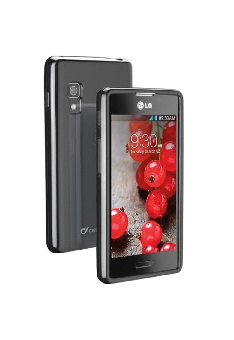 Husa de protectie Shocking pentru LG E460 Optimus L5 II - Black