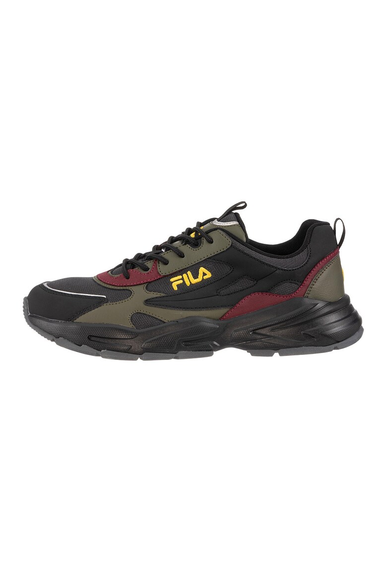 Pantofi sport cu garnituri din piele ecologica si material textil Novarra