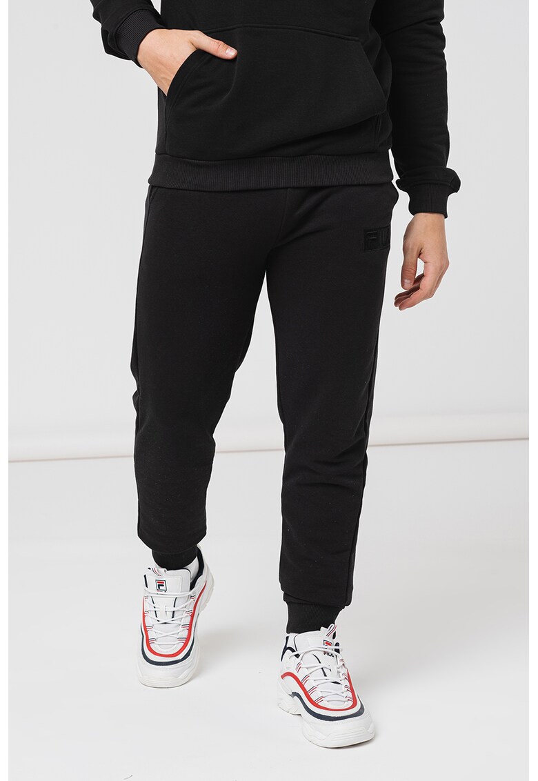 Pantaloni sport cu banda elastica cu logo Baska