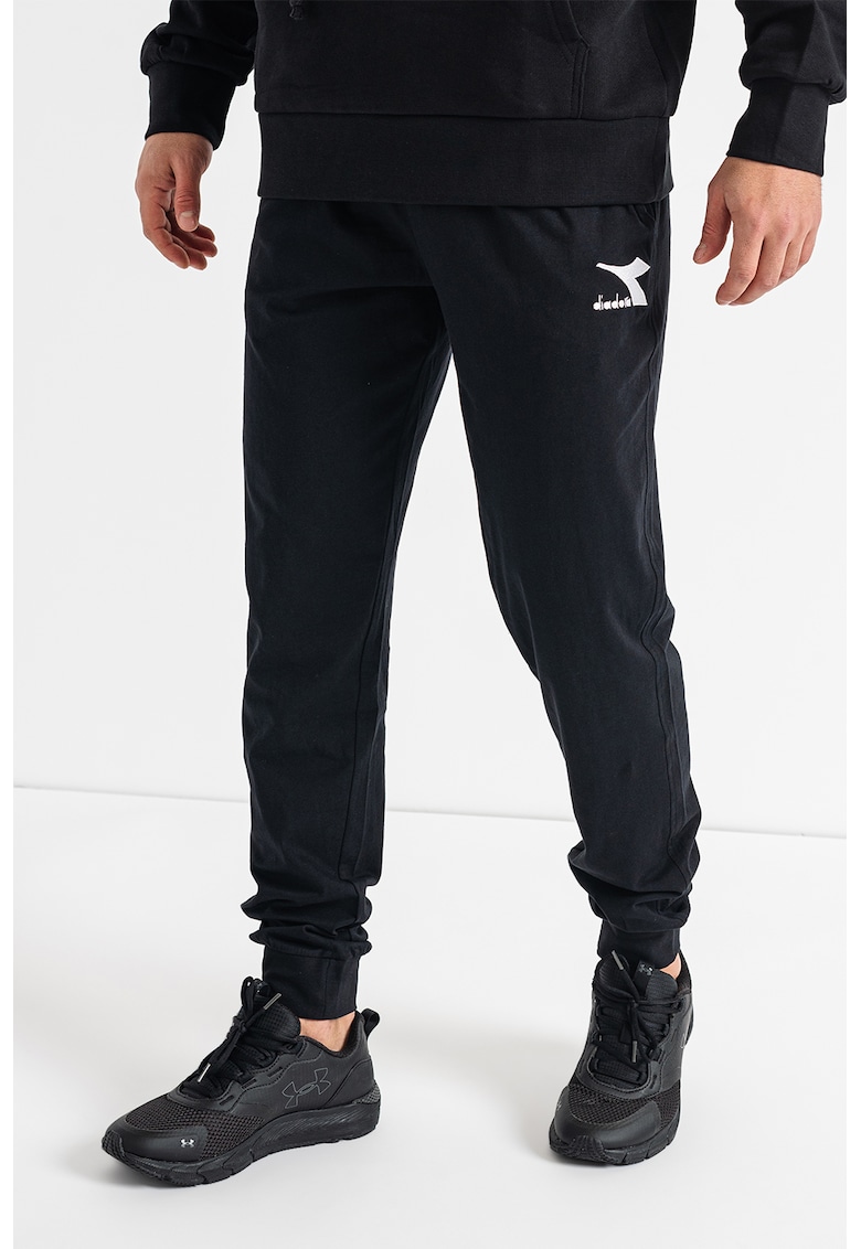 Pantaloni sport cu imprimeu logo Core