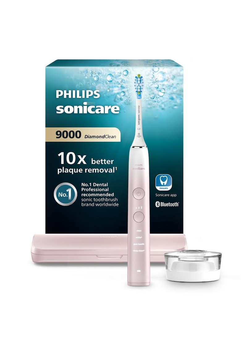 Periuta de dinti electrica DiamondClean 9000 HX9911 - Roz