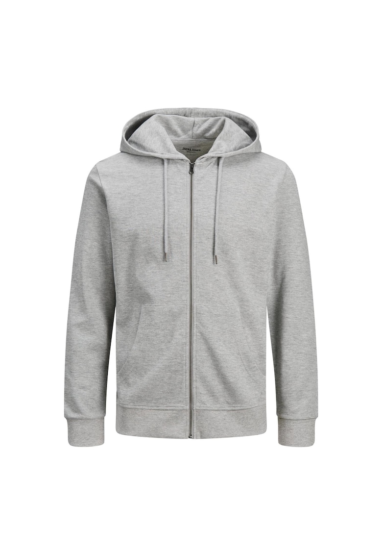 Hanorac JACK &JONES Basic - 12181901-Light Grey Melange REG 16561 - Gri