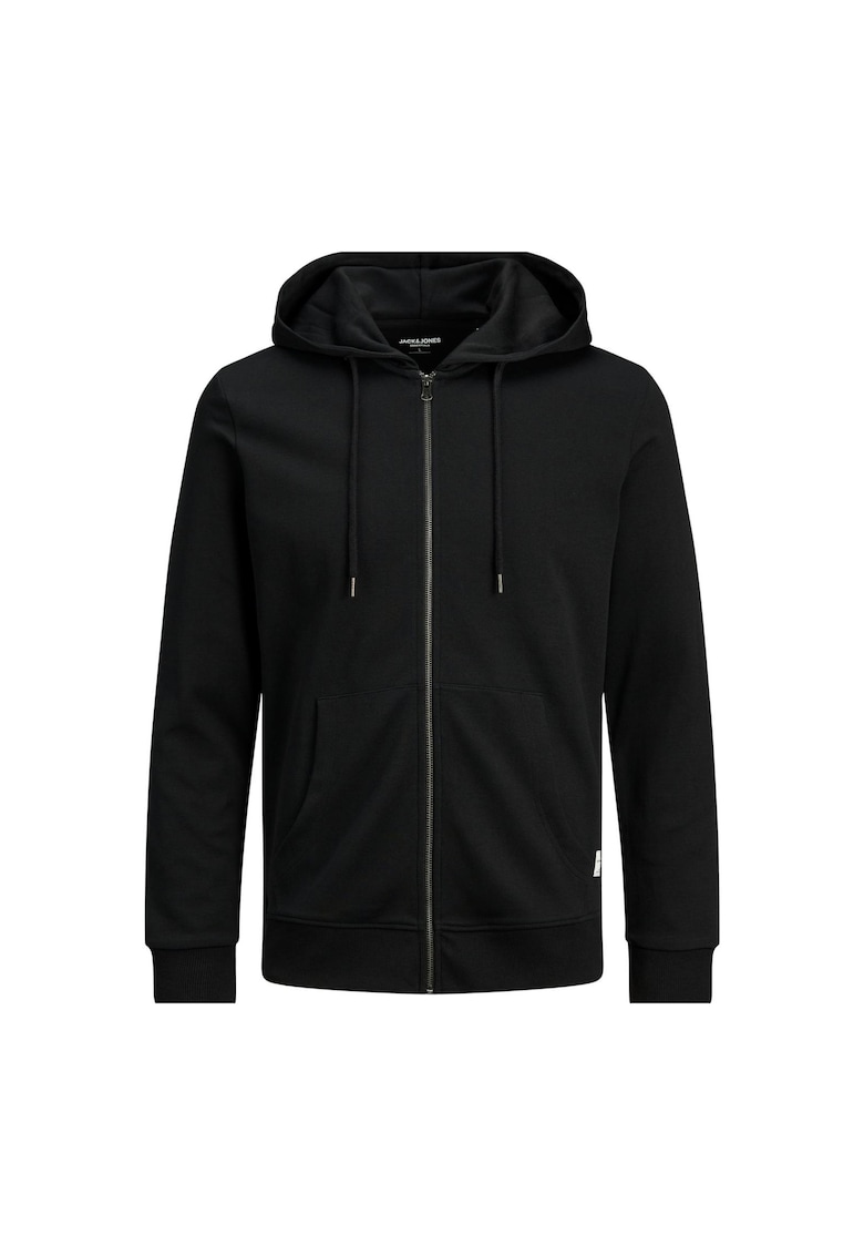 Hanorac JACK &JONES Basic - 12181901-Black REG 16567 - Negru