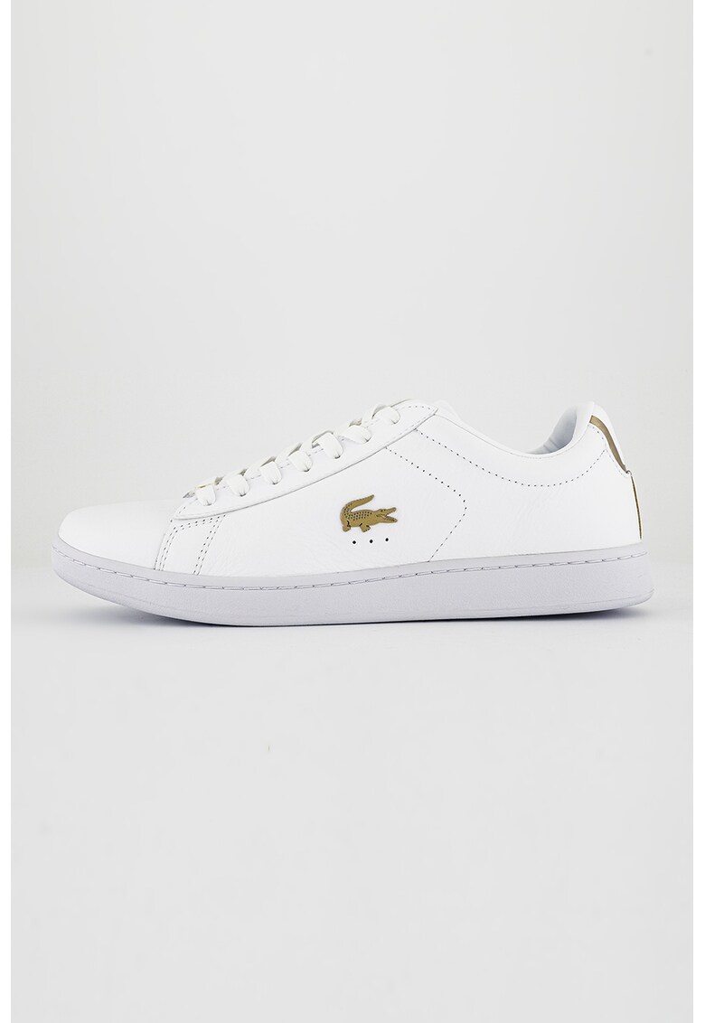 Lacoste Спортни обувки с кожа – еко кожа и лого за Мъже Lacoste Спортни обувки с кожа – еко кожа и лого за Мъже