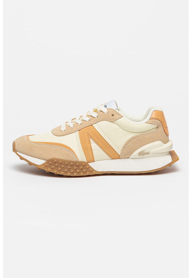 Pantofi sport cu garnituri de piele intoarsa