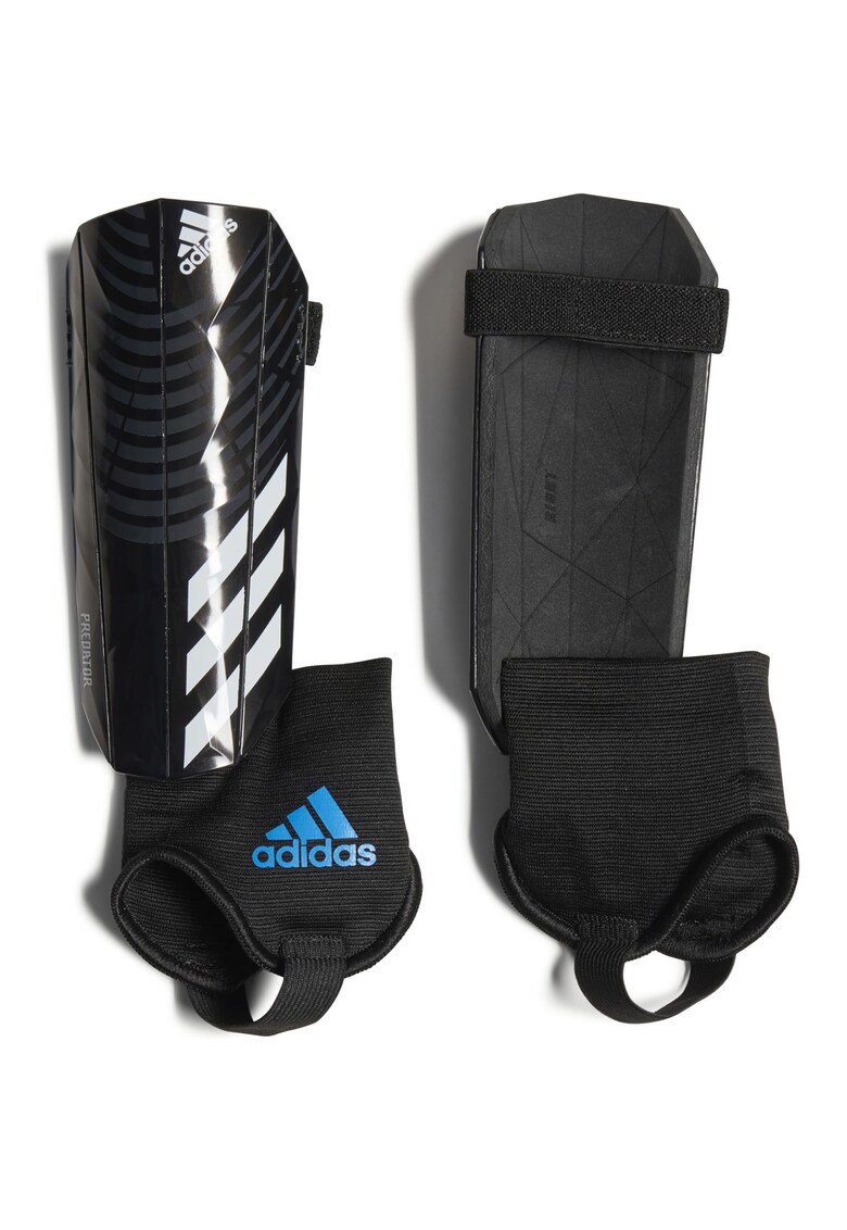 Aparatori fotbal copii Adidas PREDATOR SG MTC - Negru/Alb
