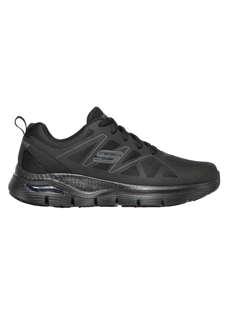 Pantofi sport din material textil Work - Negru