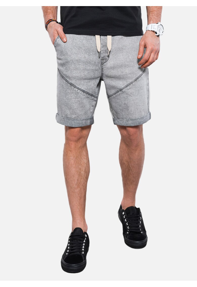 Blugi scurti W361 gri - Gri