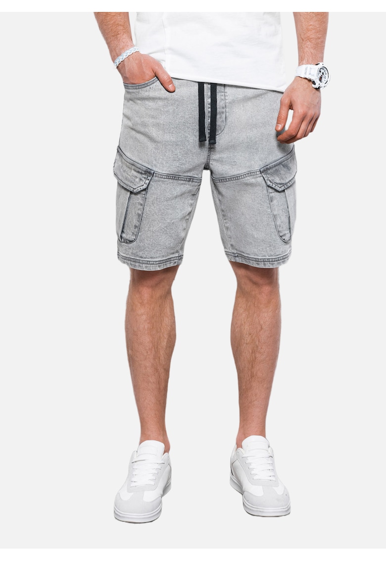 Blugi scurti W362 gri - Gri