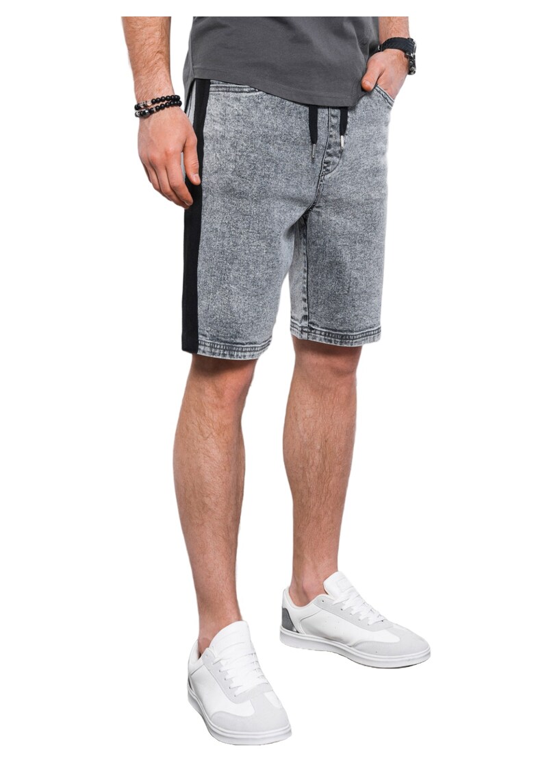 Blugi scurti W363 negru - Gri