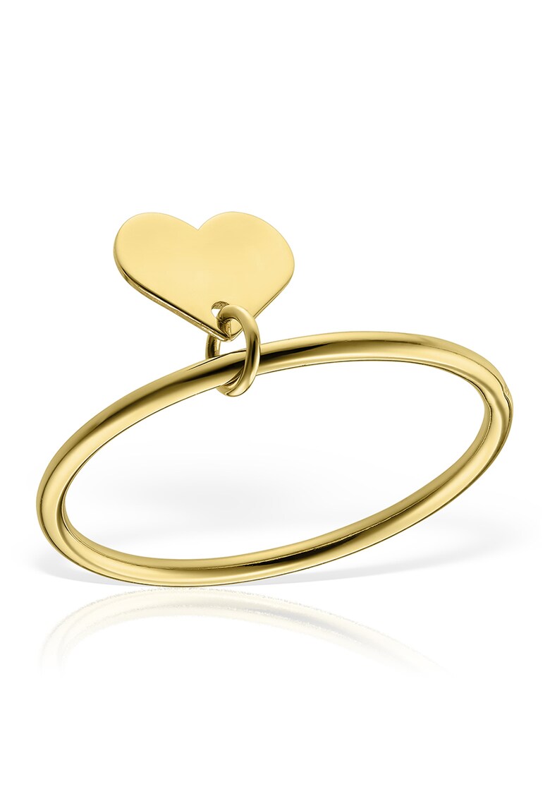 Inel din aur de 14K si talisman in forma de inima fashiondays.ro poza noua reduceri 2022