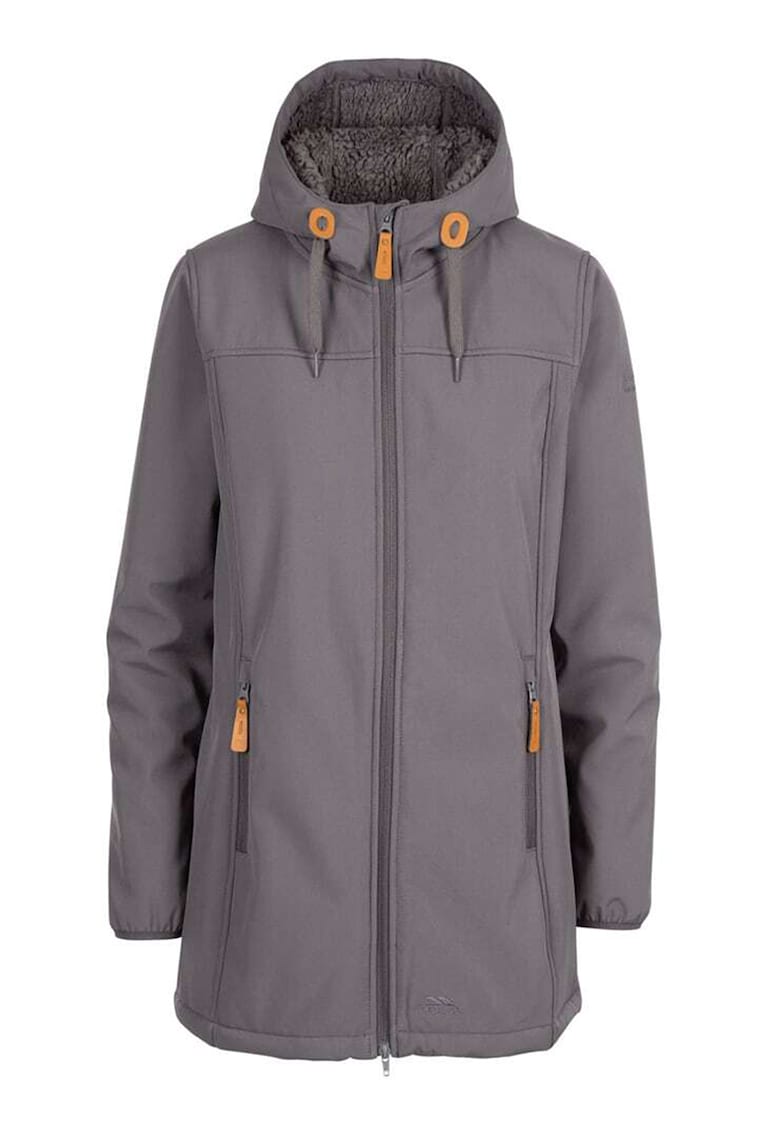 Jacheta impermeabila cu captuseala din material teddy Kristen