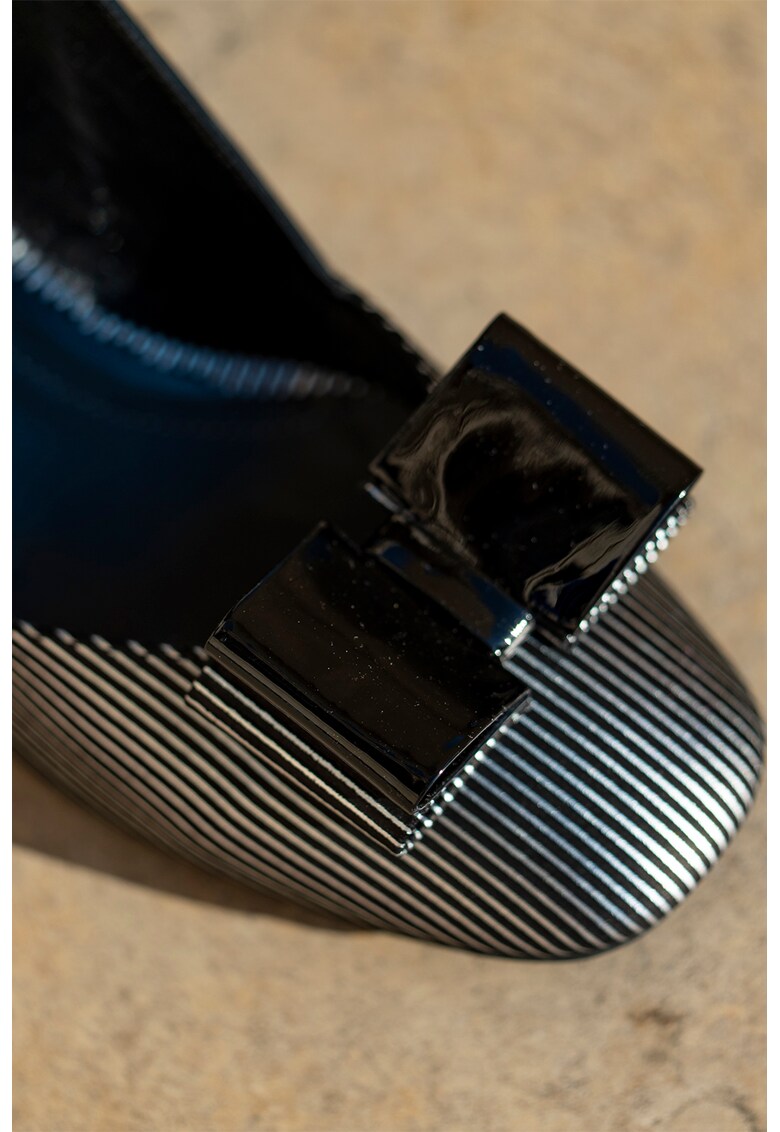 Pantofi slingback de piele lacuita Joy clasici imagine noua