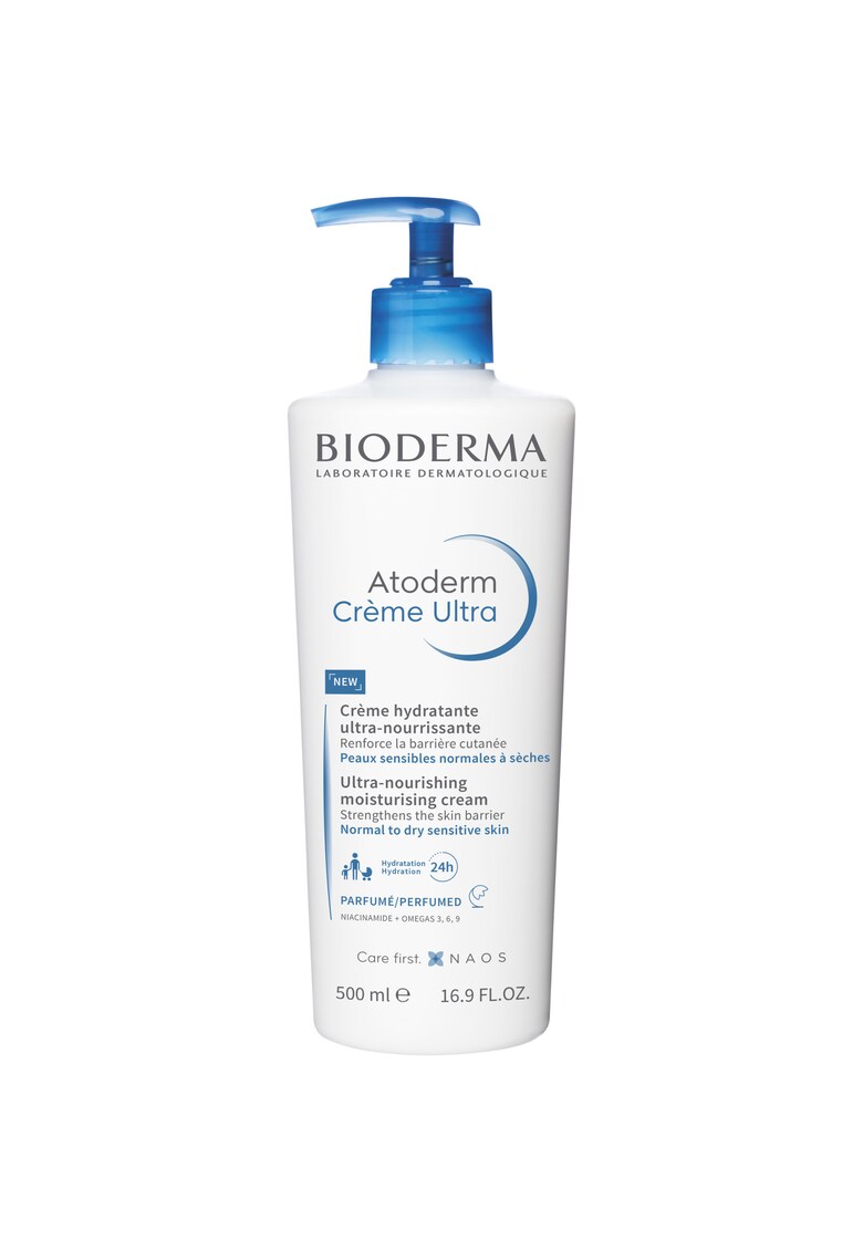Bioderma Crema de corp atoderm ultra pentru piele normala/uscata - cu parfum - 500 ml
