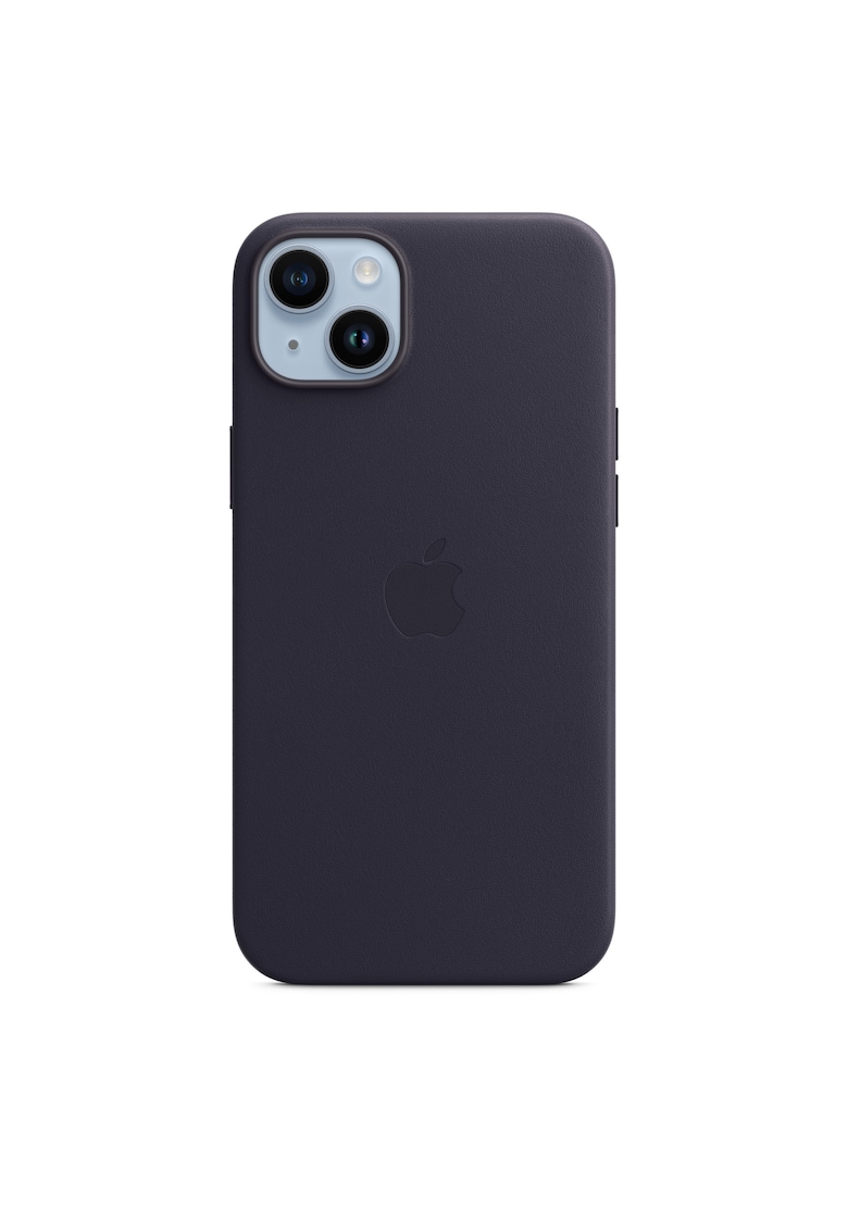 Husa de protectie Leather Case with MagSafe pentru iPhone 14 Plus - Ink