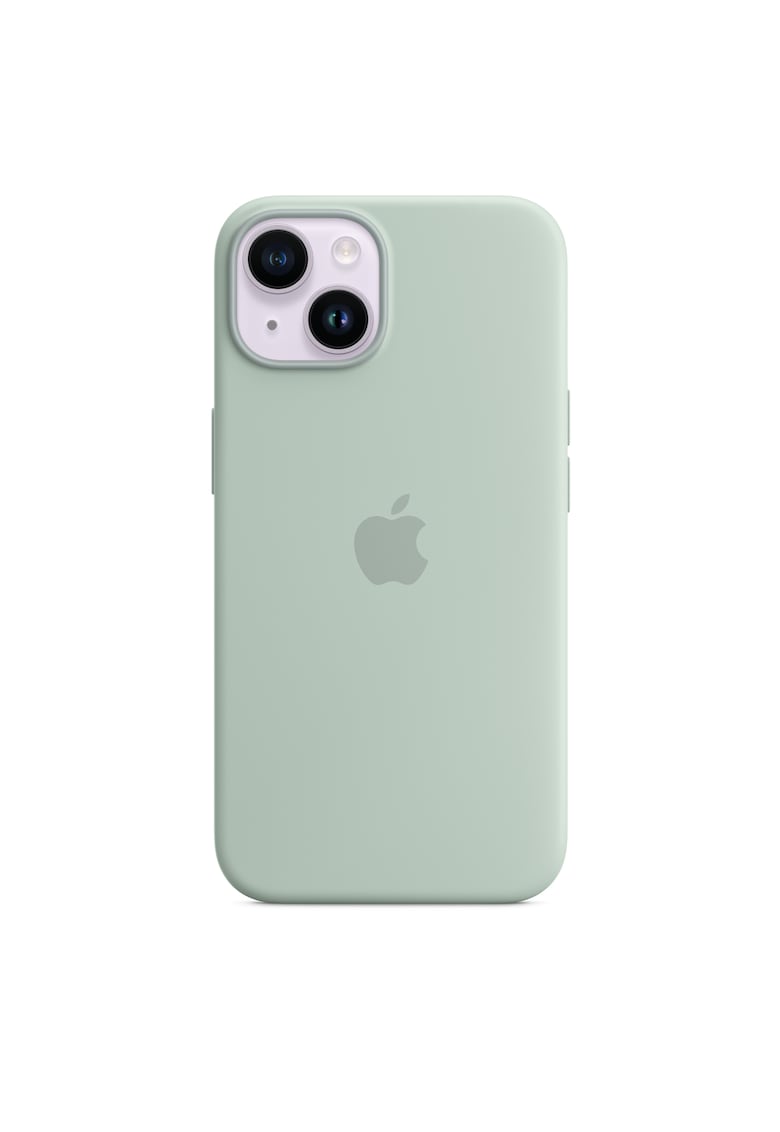 Husa de protectie Silicone Case with MagSafe pentru iPhone 14 - Succulent