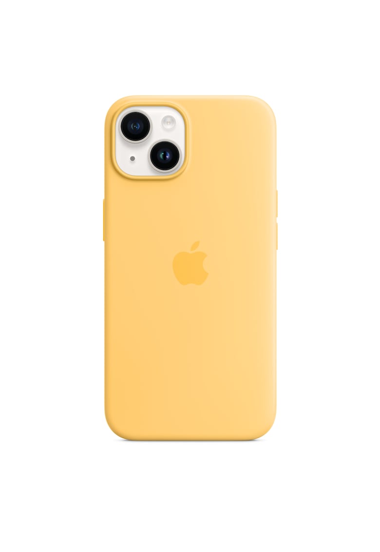 Husa de protectie Silicone Case with MagSafe pentru iPhone 14 - Sunglow