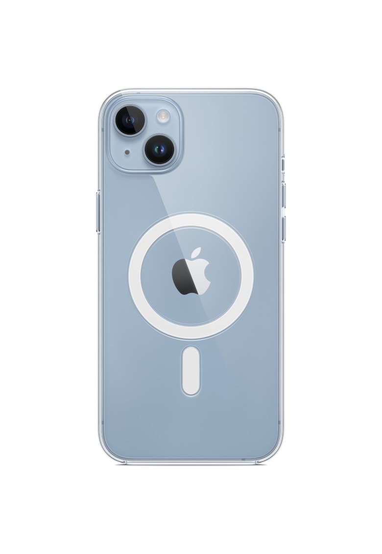 Husa de protectie clear case with magsafe pentru iphone 14 plus - transparent