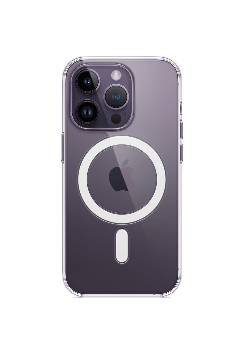 Husa de protectie Clear Case with MagSafe pentru iPhone 14 Pro - Transparent