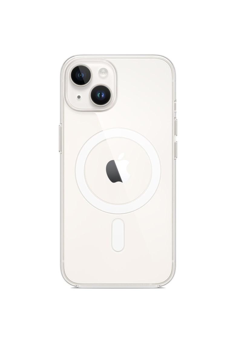 Husa de protectie Clear Case with MagSafe pentru iPhone 14 - Transparent