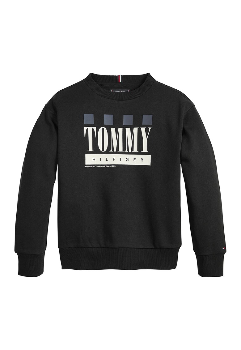 Tommy Hilfiger Суитшърт с органичен памук с рипс за Момчета Tommy Hilfiger Суитшърт с органичен памук с рипс за Момчета