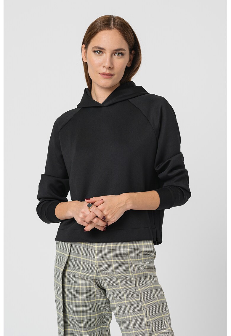 CALVIN KLEIN Худи с ръкави реглан и цепки с цип встрани за Жени CALVIN KLEIN Худи с ръкави реглан и цепки с цип встрани за Жени