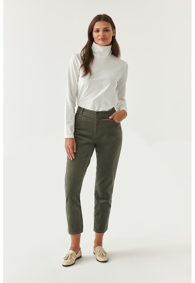 Pantaloni cu talie inalta - de reiat Zoria