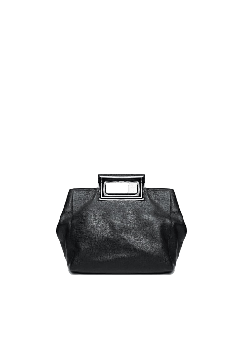Geanta dama piele -  Shea - negru - 33x12x30 cm Geanta dama piele -  Shea - negru - 33x12x30 cm
