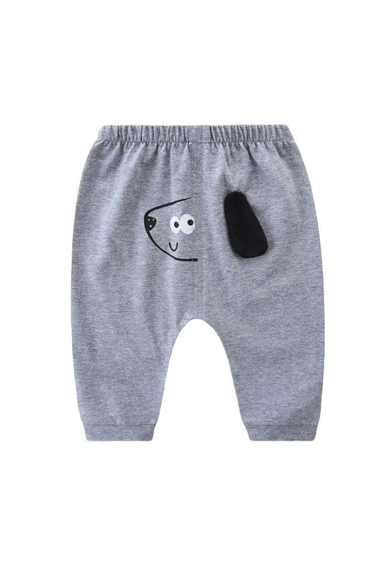 Pantaloni Small Dog - Bumbac - Baieti - Gri