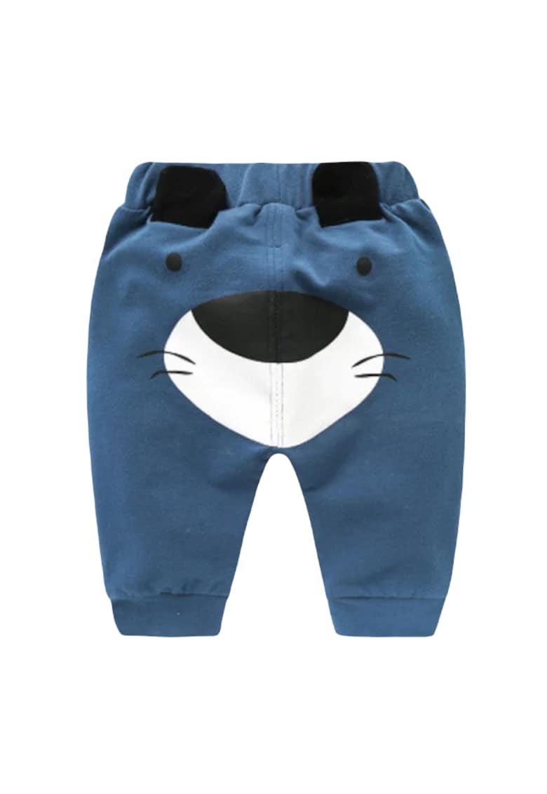 Pantaloni Dog - Bumbac - Baieti - Albastru