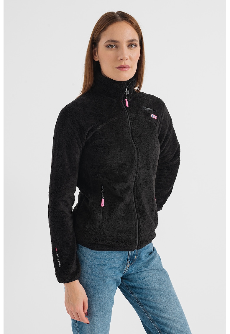 Bluza sport din teddy cu fermoar Upalenco Bluza sport din teddy cu fermoar Upalenco