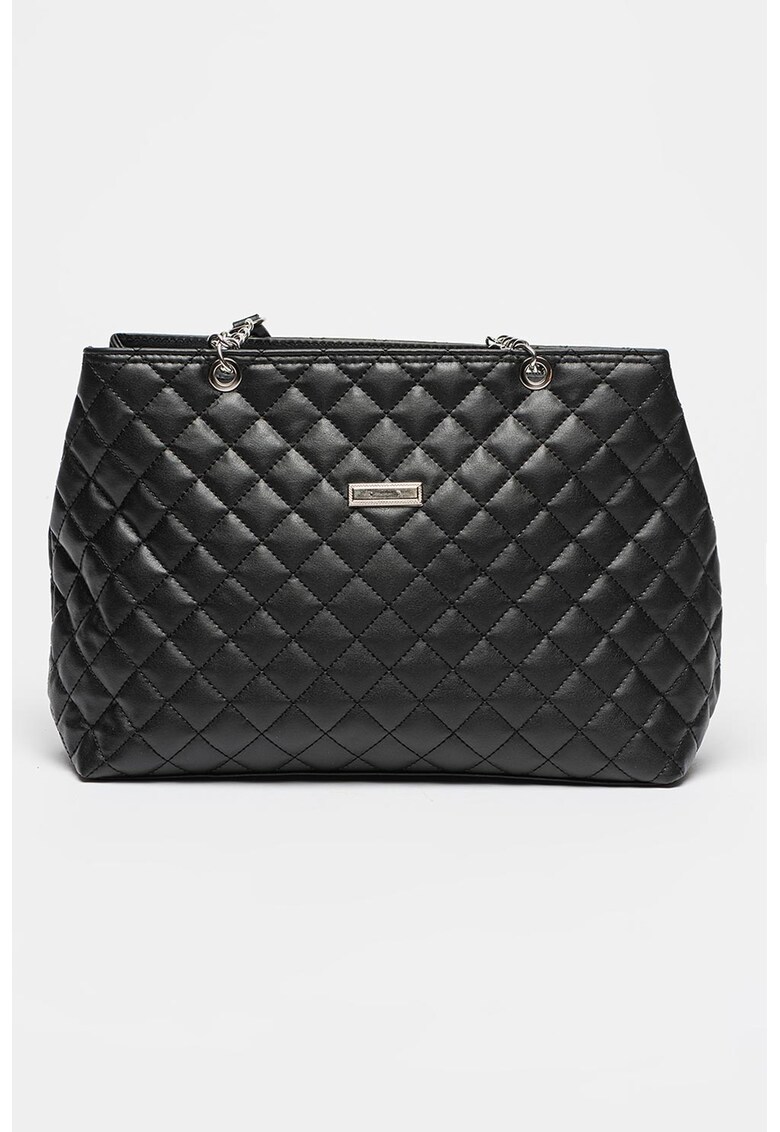 Geanta tote din piele ecologica cu aspect matlasat