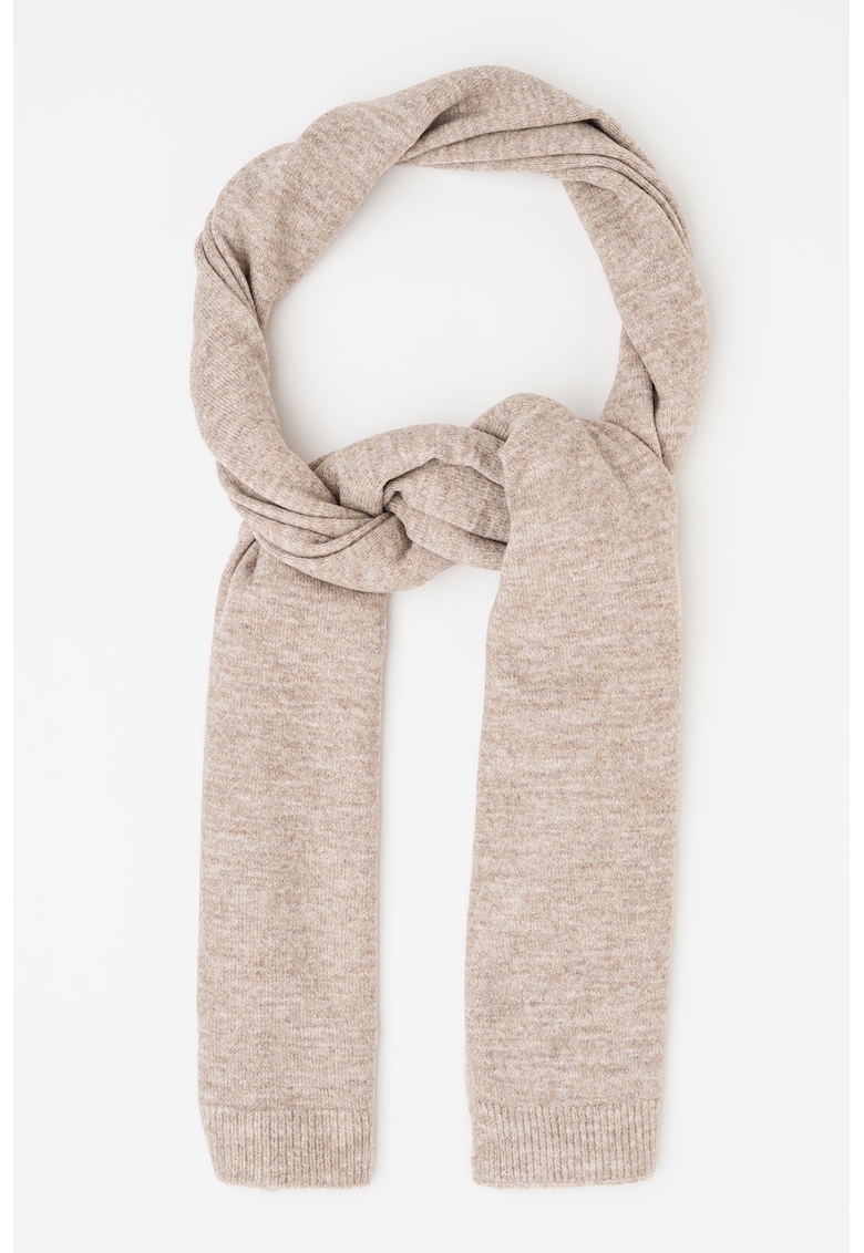 Fular tricotat cu terminatii striate Witzia