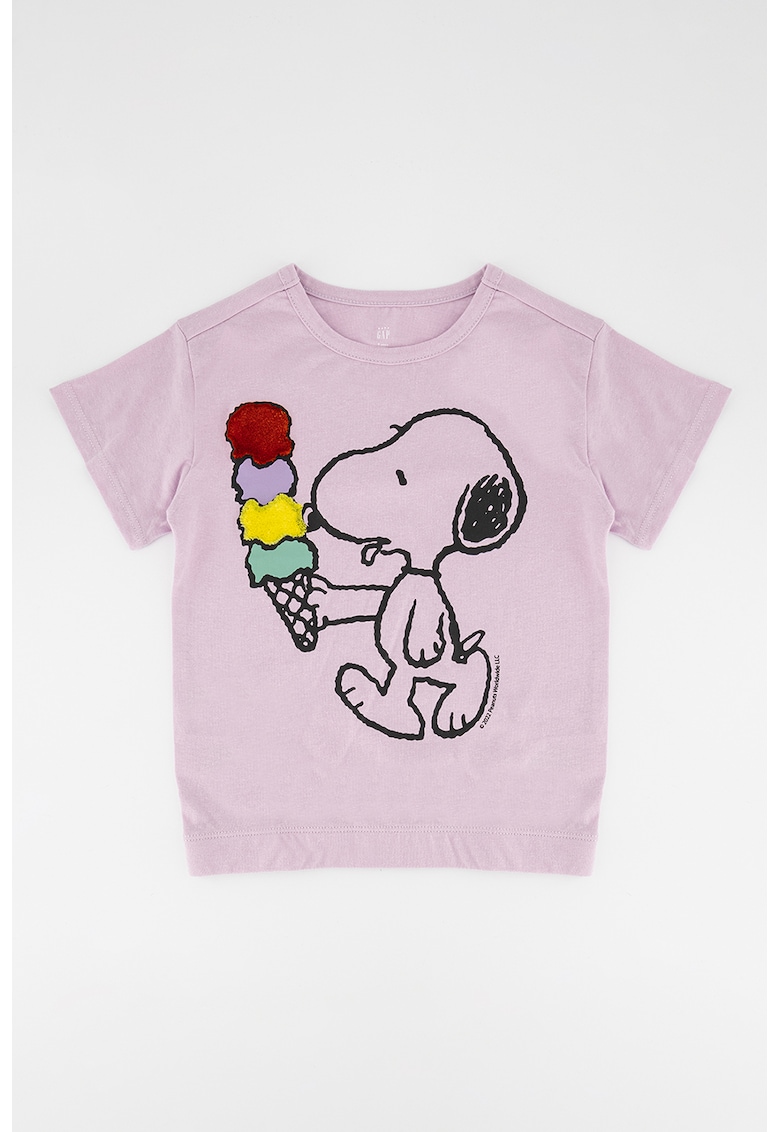 Tricou cu imprimeu Snoopy