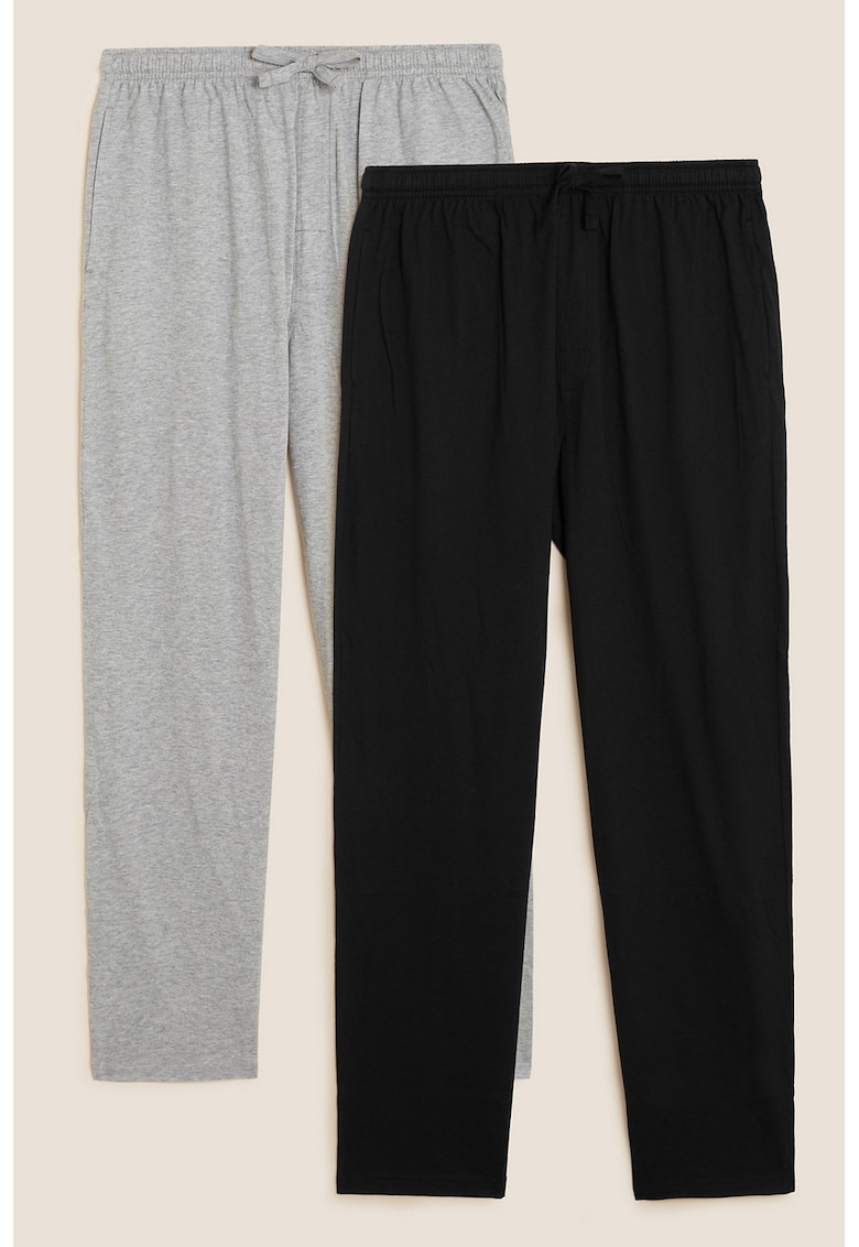 Marks & Spencer Set de pantaloni de pijama - 2 perechi