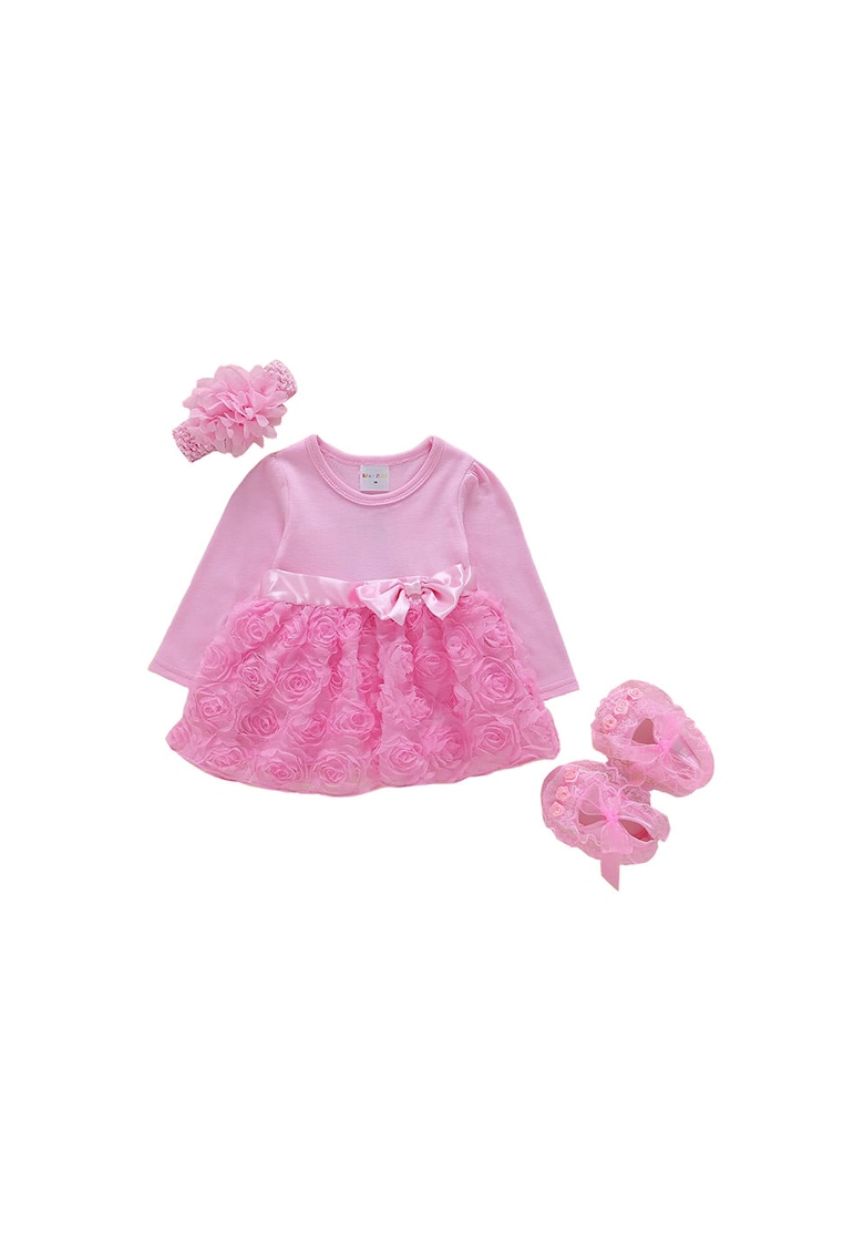 Rochita Fetite Rose cu Papucei