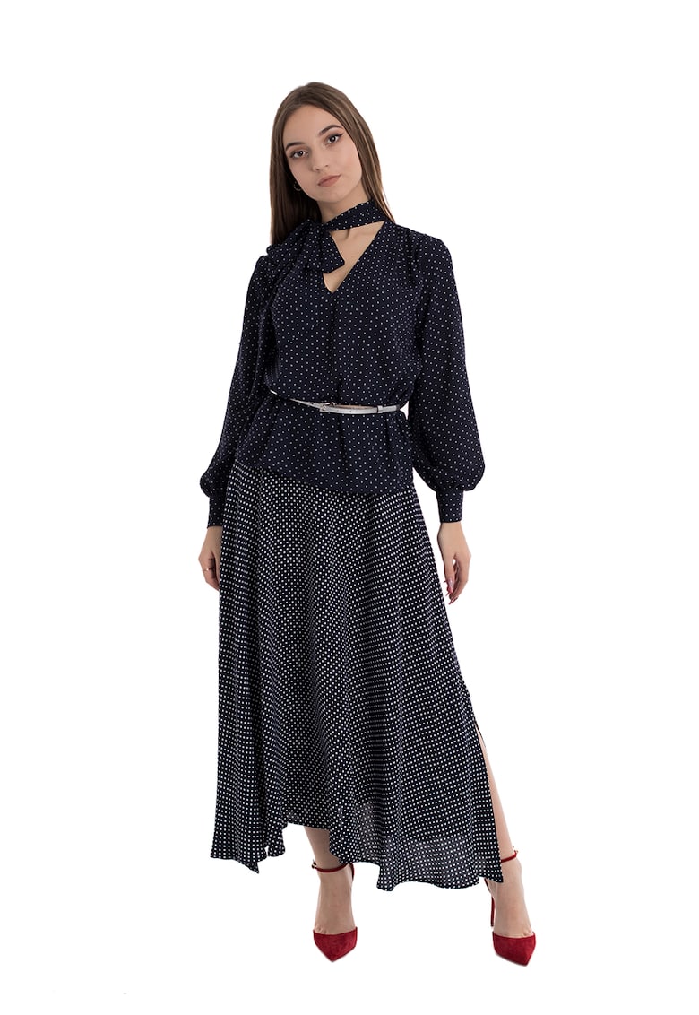 Bluza cu funda din panglici Brianna Bluza cu funda din panglici Brianna