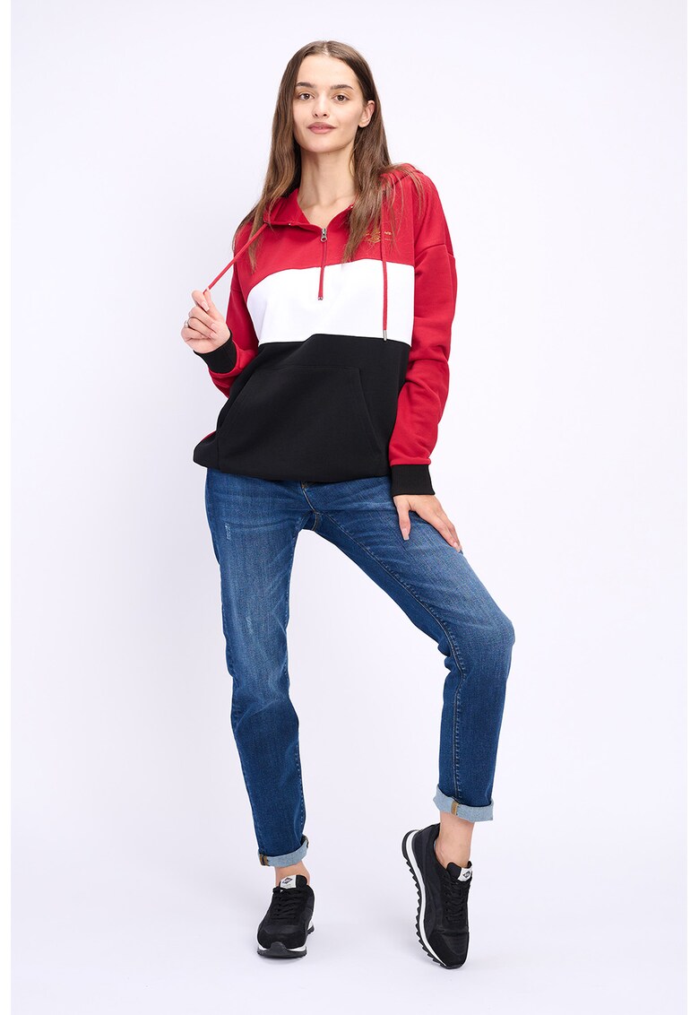 Lee Cooper Худи с цветен блок за Жени Lee Cooper Худи с цветен блок за Жени
