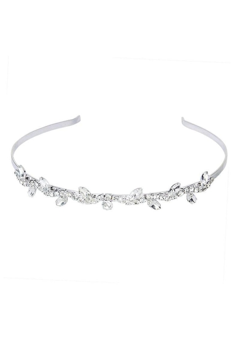 Diadema argintie - cu pietre - April C9 -