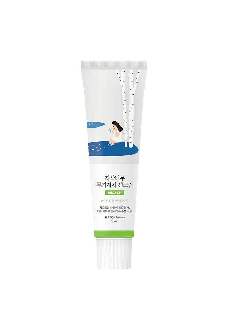 Birch Juice Mild-up Sunscreen Crema de fata SPF 50 50 ml