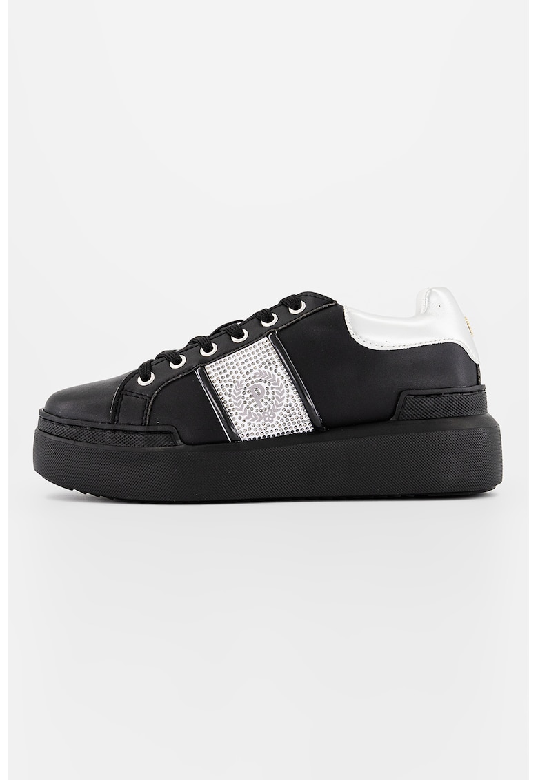 Pantofi sport low-top din piele ecologica Diamond Carrie