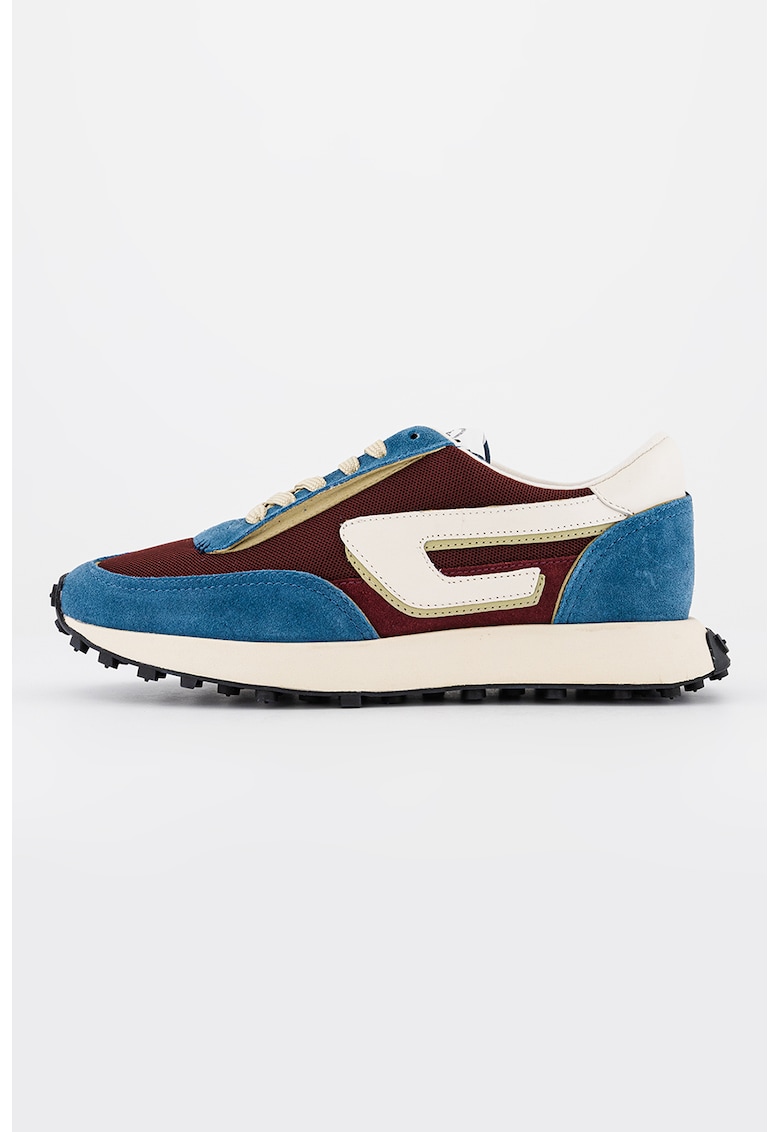 Pantofi sport cu garnituri de piele