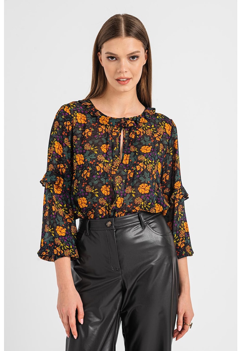 Bluza cu imprimeu floral