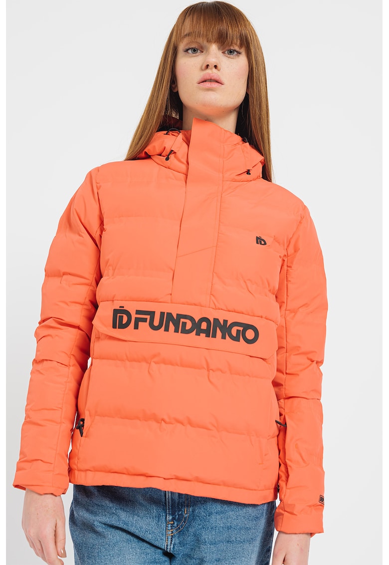 Geaca fara inchidere pentru ski Everett - Coral